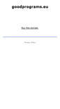 Mobile Screenshot of goodprograms.eu